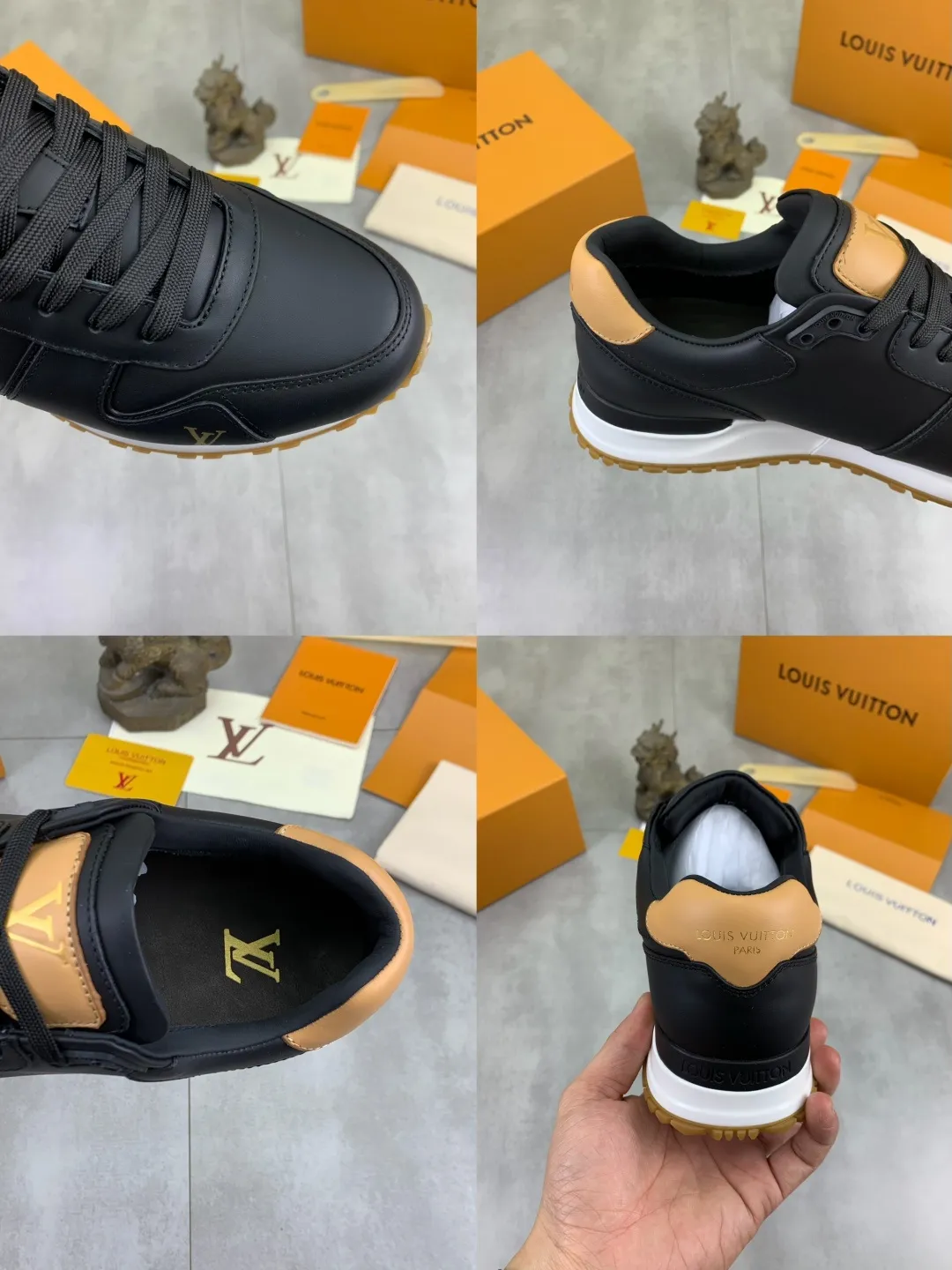 Men's men's shoes 💰P680 new style 💶[LOUIS VUITTON] (original order) new style 🍀LV Louis Vuitton * - top version of LV classic trendy shoes! Made of imported original cowhide and water-dyed cowhide lining. The latest original wear-resistant rubber combination outsole! High quality products! Multiple colors available, code number: 39-45 (38 46 customized)